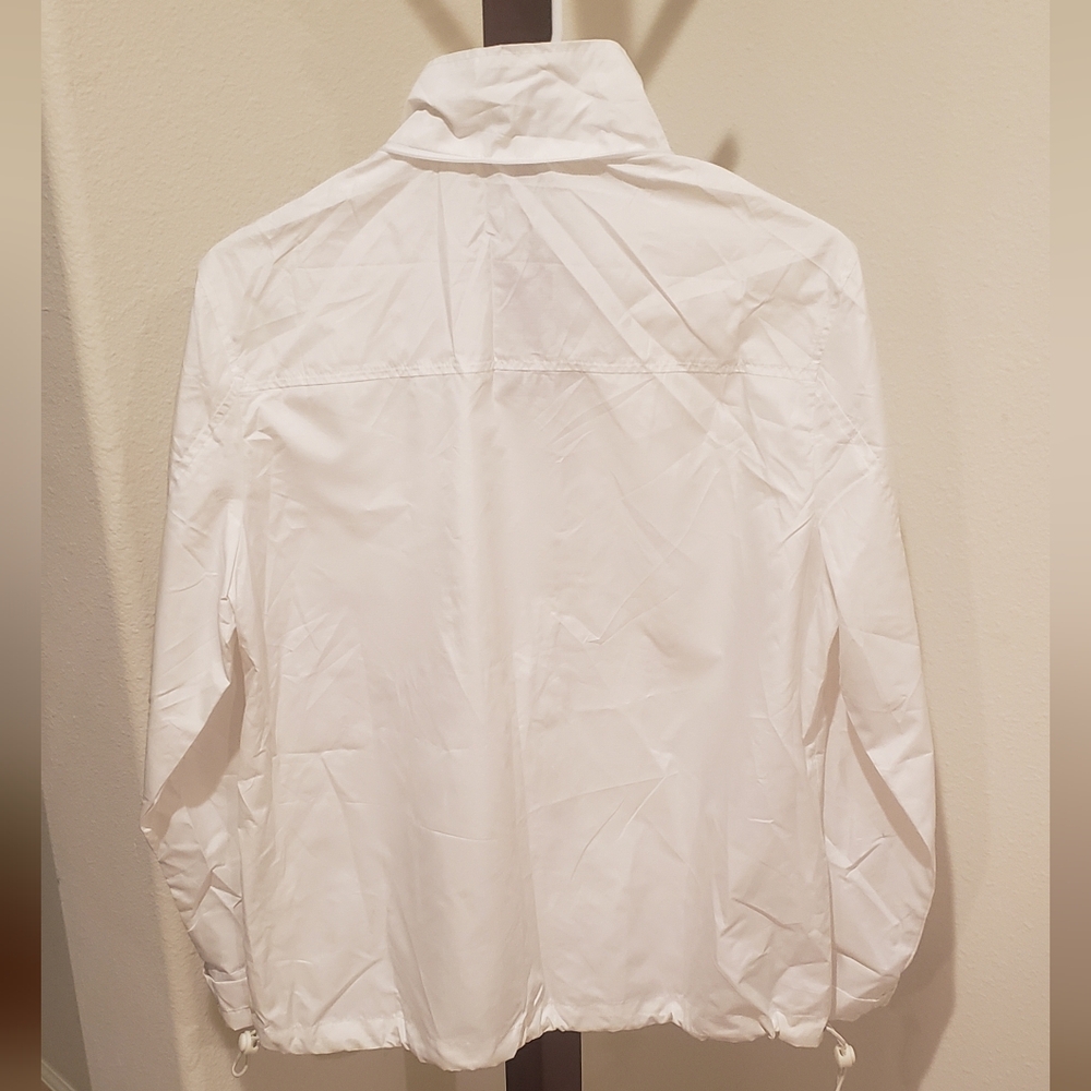 CLN Sweden white hooded windbreaker, size S - NEW - Picture 4 of 10